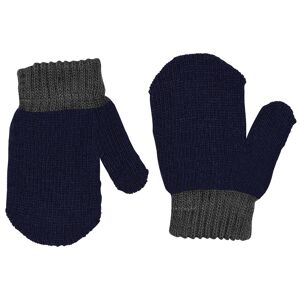 Lindberg Kids' Sundsvall Mitten 2 Pack Navy/Anthracite 12CM/1-3Y, Navy/Anthracite