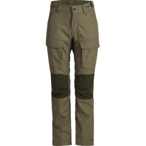 Lundhags Juniors' Fulu Rugged Stretch Hybrid Pant Clover/Forest Green 146, Clover/Forest Green