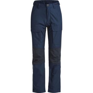 Lundhags Juniors' Fulu Rugged Stretch Hybrid Pant Light Navy/Deep Blue 128, Light Navy/Deep Blue