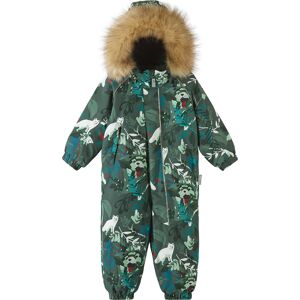 Reima Kids' Lappi tec Winter Overall Thyme Green 92 cm, Thyme Green