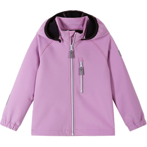 Reima Kids' Softshell Jacket Vantti Lilac Pink 110, Lilac Pink