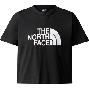 The North Face G S/S Crop Easy Tee TNF Black XS, Tnf Black