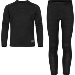 Urberg Juniors' Gossa Merino Mix Set Black Beauty 122/128, Black Beauty