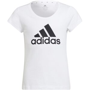 Adidas Essentials Big Logo Tshirt Unisex Kortærmet Tshirts Hvid 140