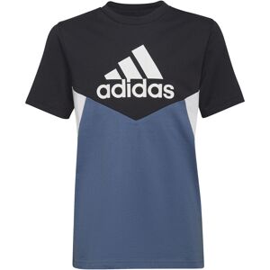 Adidas Colourblock Tshirt Drenge Tøj Sort 128