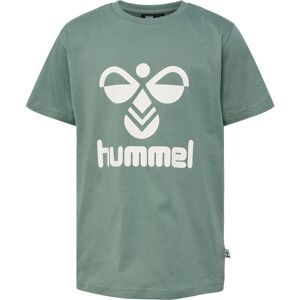 Hummel Tres Tshirt Unisex Spar2540 Grøn 128