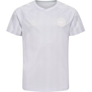 Hummel Dbu Danmark Udebanetrøje 22 Unisex Kortærmet Tshirts Hvid 128