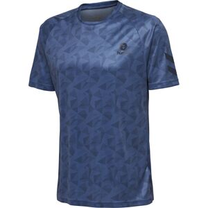 Hummel Active Poly Jersey Ss Unisex Kortærmet Tshirts Blå 128