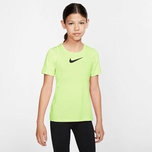 Nike Pro Big Kids' Tshirt Unisex Kortærmet Tshirts Grøn Xs