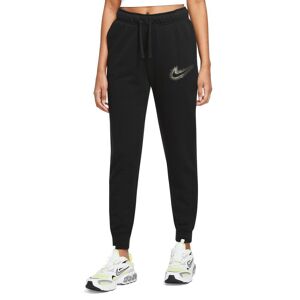 Nike Sportswear Club Fleece Graphic Logo Fleece Bukser Damer Tøj Sort M