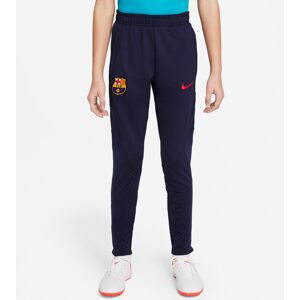 Nike Fc Barcelona Strike Drifit Bukser Unisex Tøj Blå 147158 / L