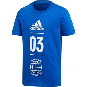 Adidas Yb Sport Id Tee Unisex Tøj Blå 128