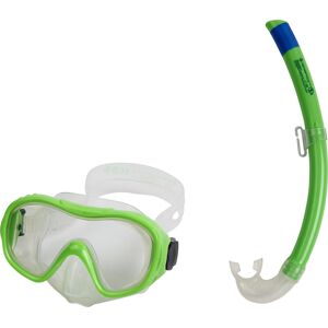 Tecnopro St3 Snorkelsæt Unisex Strandtilbehør Grøn Junior