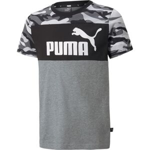 Puma Essentials+ Camo Tshirt Drenge Tøj Grå 104
