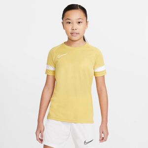 Nike Drifit Academy Trænings Tshirt Unisex Kortærmet Tshirts Gul 122128 / Xs