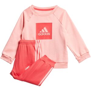 Adidas 3stripes Fleece Joggingsæt Unisex Spar2540 Pink 80