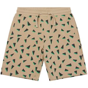 Stella Mccartney Kids Sweatshorts - Beige/sort M. Print - Stella Mccartney Kids - 4 År (104) - Shorts