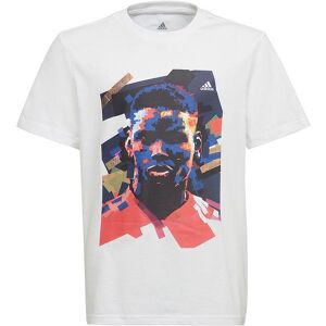 Adidas Performance T-Shirt - Pogba Football Graphic - Hvid - Adidas Performance - 6 År (116) - T-Shirt