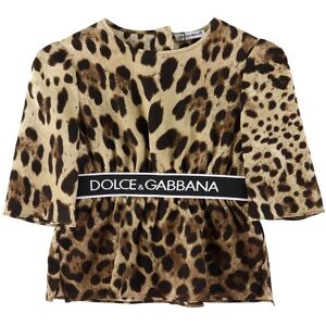 Dolce & Gabbana Bluse - Diva - Leo New - Dolce & Gabbana - 4 År (104) - Bluse