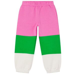 Stella Mccartney Kids Sweatpants - Pink/hvid/grøn - Stella Mccartney Kids - 4 År (104) - Sweatpants