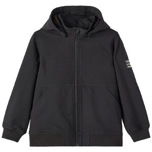 Name It Softshelljakke M. Fleece - Noos - Nkmalfa - Sort - Name It - 8 År (128) - Softshell