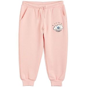 Mini Rodini Sweatpants - Seashell Chenille Emb - Pink - Mini Rodini - 104/110 - Sweatpants