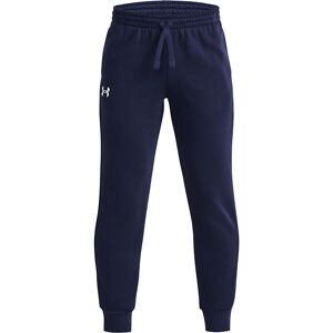 Under Armour Sweatpants - Rival Fleece Joggers - Midnight Navy - Under Armour - 10-12 År (140-152) - Sweatpants