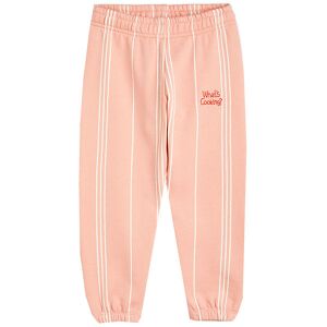 Mini Rodini Sweatpants - What'S Cooking - Pink - Mini Rodini - 80/86 - Sweatpants