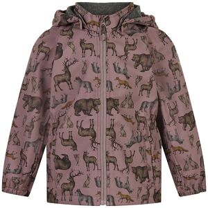 Mikk-Line Softshelljakke M. Fleece - Recycled - Zoo - Twilight M - Mikk-Line - 2 År (92) - Softshell