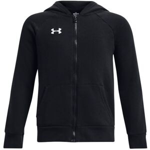 Under Armour Cardigan - Rival Fleece Fz - Sort - Under Armour - 8 År (128) - Cardigan