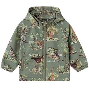 Name It Softshelljakke M. Fleece - Nmmalfa08 - Agave Green M. Di - Name It - 4 År (104) - Softshell