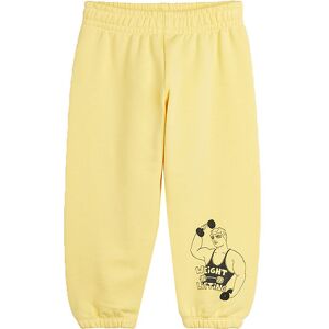 Mini Rodini Sweatpants - Weight Lifting - Gul - Mini Rodini - 2-3 År (92-98) - Sweatpants