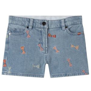 Stella Mccartney Kids Denimshorts - Celeste M. Sløjfer - Stella Mccartney Kids - 8 År (128) - Shorts