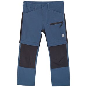 Color Kids Bukser - Stretch M. Zip Off - Vintage Indigo - Color Kids - 2 År (92) - Bukser - Bomuld