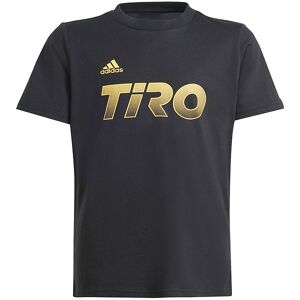 Adidas Performance T-Shirt - Hot G - Sort/gul - Adidas Performance - 8 År (128) - T-Shirt