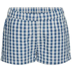 Vero Moda Girl Shorts - Vmchelly - Snow White/coronet Blue - Vero Moda Girl - 8 År (128) - Shorts