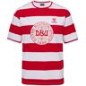 Hummel Dbu Danmark 24 Fan Tshirt Unisex Tøj Rød 152