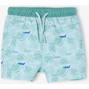 VERTBAUDET Bañador short con estampado para bebé niño verde agua