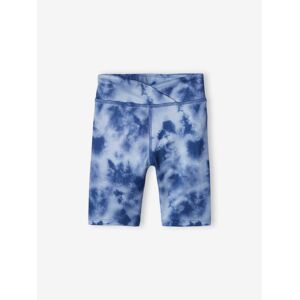 VERTBAUDET Short técnico con estampado tie & dye para niña azul