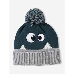 VERTBAUDET Gorro de monstruo para niño verde pino