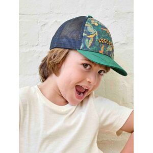 VERTBAUDET Gorra estampado jungla para niño verde pino