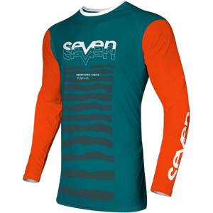 Seven Camiseta de Cross  Vox Surge Verde Turquesa