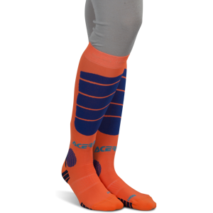 Acerbis Calcetines  MX Impact Naranja-Azul