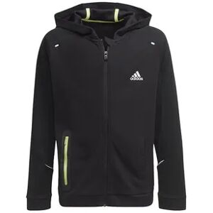 Adidas B XFG SUM FZ HD - Sudadera junior black/pulime