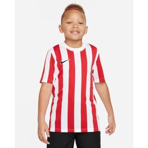 Camiseta Nike Striped Division IV Blanco y Rojo para Niño - CW3819-104