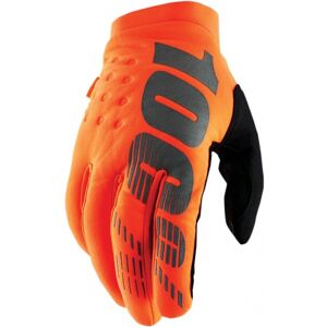 Guantes 100% Infantil Brisker Naranja  33321446