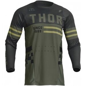 Camiseta Thor Infantil Pulse Combat Verde Militar Negro  2912217