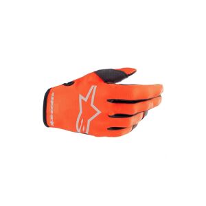 Guantes Alpinestars Infantil Radar Hot Naranja Negro  3541823-411