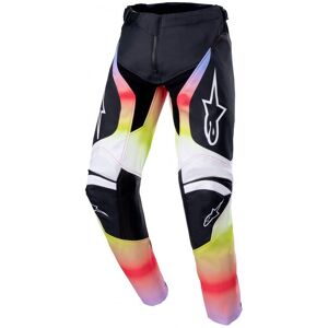 Pantalón Alpinestars Infantil Racer Semi Negro Multicolor  3741523-1152