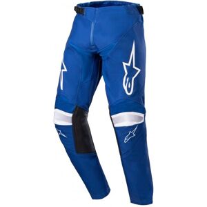 Pantalón Alpinestars Infantil Narin Mars Azul Blanco  3741823-7021